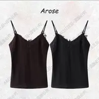 【AR0SE•正品】2025秋款新款吊带背心一体式带胸垫打底上衣3108