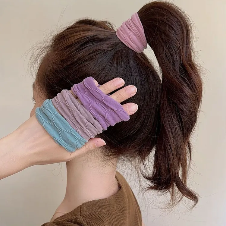 面膜发圈日韩轻职风韩版发绳发圈原创设计女甜美风皮筋扎头发头绳