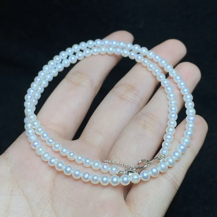 【小北严选】淡水珍珠项链-BH15X285【多样性发一件】约3mm+