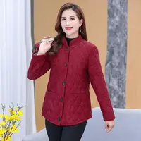 B153妈妈新款老人小棉衣太太灯芯绒夹棉老年人秋装女奶奶秋冬棉袄
