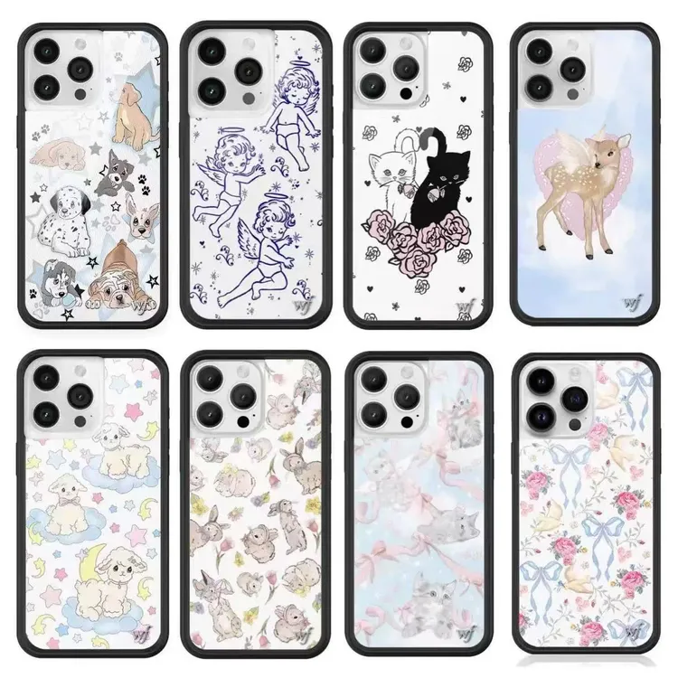 【WF手机壳】热门时尚iphone苹果手机壳明星同款wf