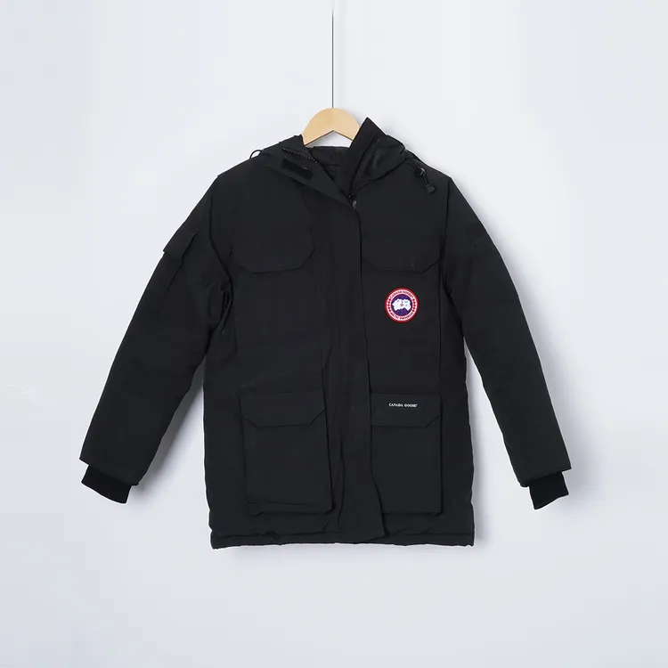 95新 CANADA GOOSE 白鸭绒/TH1463/羽绒服/M码休闲羽绒服外套秋冬