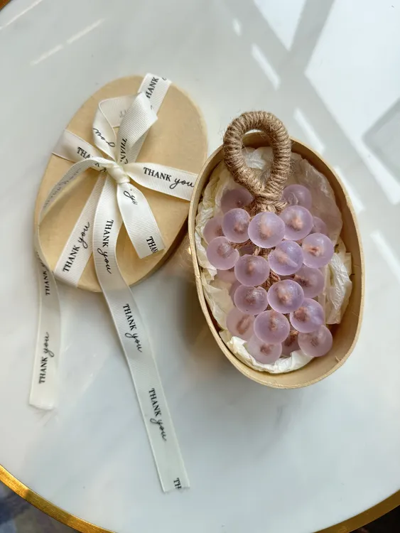 【DIY葡萄香皂】水晶透明葡萄香皂手工皂仿真中秋节2025年新款