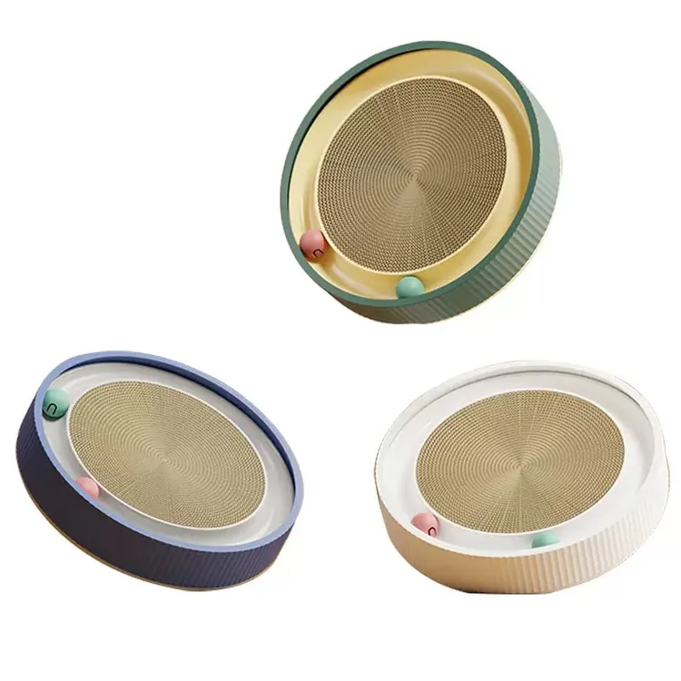 多功能猫抓板猫窝耐磨耐抓不掉屑带趣味球猫咪玩具