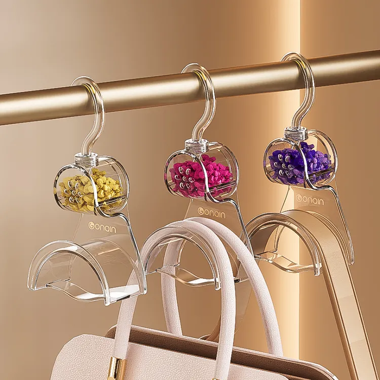 包包挂钩加宽拱形挂包架衣柜香薰多功能挂架皮带领带包包收纳神器