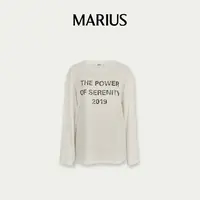 MARIUS‘字母T’经典时尚百搭T