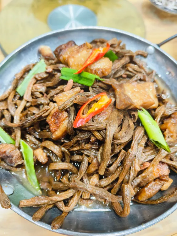 徽州本地农家干豆角