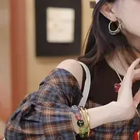 FANRUI/泛芮「同款耳环」小众设计感精致挂耳气质简约耳钉B17881