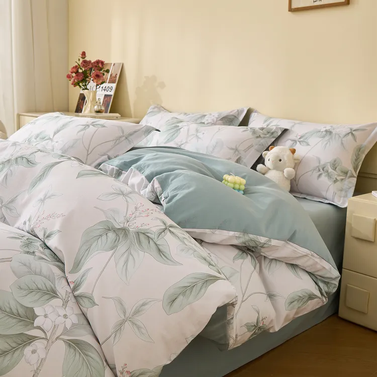 mution/妙轩秋冬纯棉加厚保暖高密度被套全棉被罩双人单件220 240