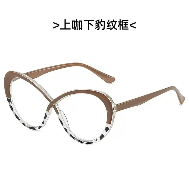 新款大框老花镜时尚高清防蓝光女士眼镜年轻老光眼睛高清看书写字商品图