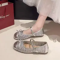 秋休闲款法式女新款百搭软底豆豆鞋单鞋1023