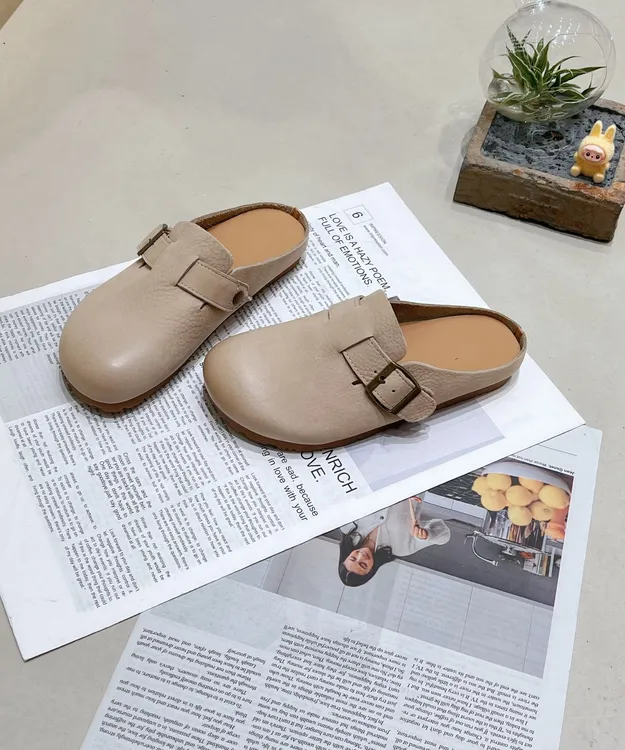 鞋子女款爆款新款ins潮牌勃肯舒适百搭软底拖鞋夏季复古平底