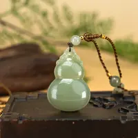 【左氏珠宝】和田玉晴水葫芦福禄吊坠精致轻奢男女款1820