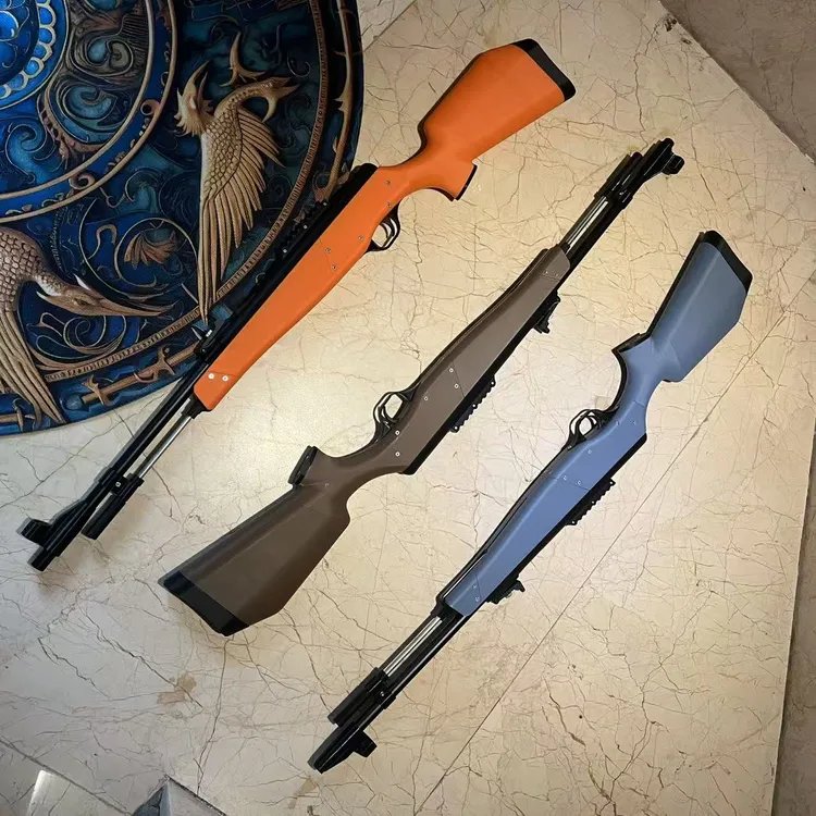 大号98K软弹玩具枪拉栓动抛壳趣味射击适合户外游玩
