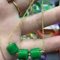 颈饰未镶嵌翡翠吊坠