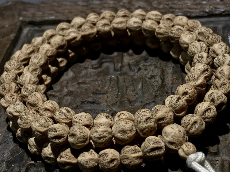 ［龙珠］热振柏香籽龙脊满鬼原桩粉油皮108长串