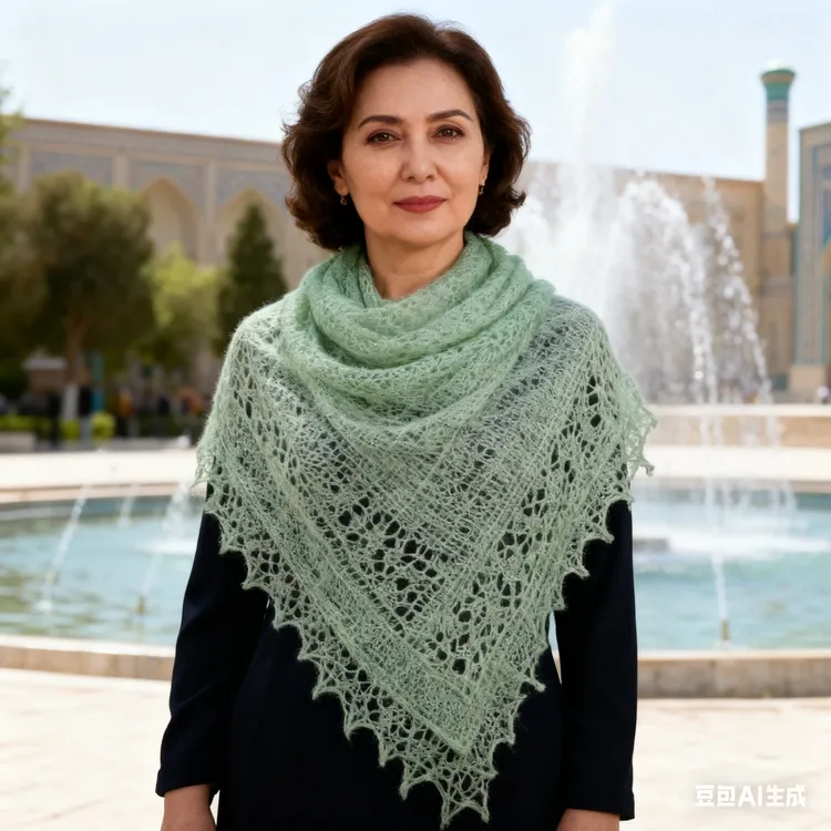 OZQUT欧则库提进口山羊毛披肩新疆发货纯羊毛oqkatiwit 披肩