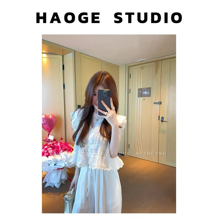 浩哥严选●费尔岛风情HGX5SY2381A上衣预时尚夏季甜美休闲小众设计