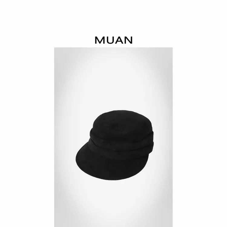 木岸MUAN：《老钱马术帽》定制复古高级百搭简约老钱马术帽女WP-1015