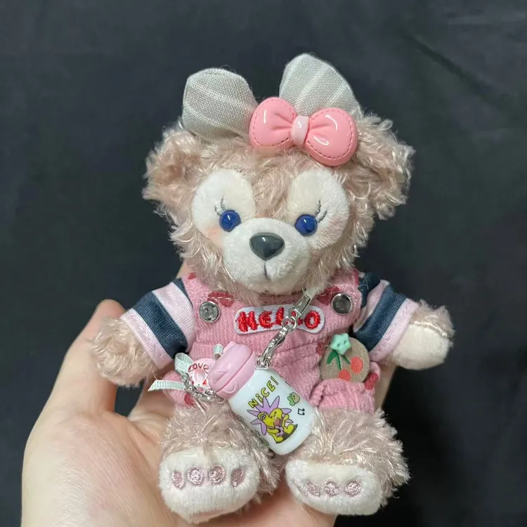 雪莉玫达菲小熊包包挂件汽车钥匙扣毛绒公仔玩偶娃送女孩生日礼物