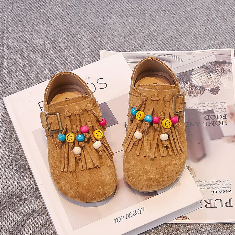 2025新款女童芭蕾德训鞋女孩小众薄底平底春秋季运动休闲百搭板鞋