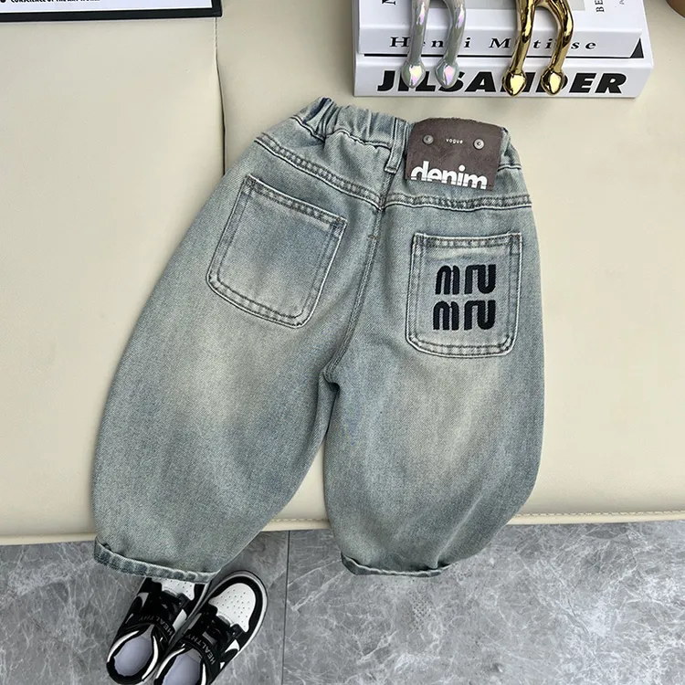 男童春秋装牛仔裤子新款宝宝洋气儿童休闲裤中小童韩版长裤潮童装