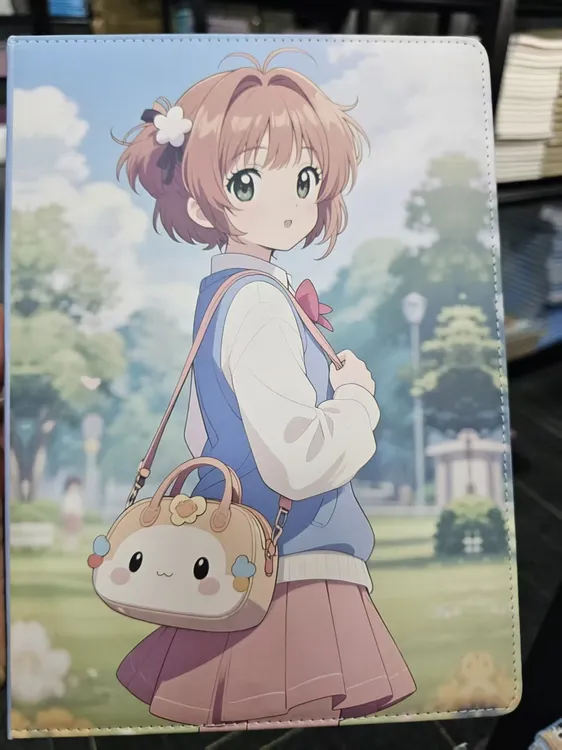 超级可爱漂亮小樱16K皮面彩页本