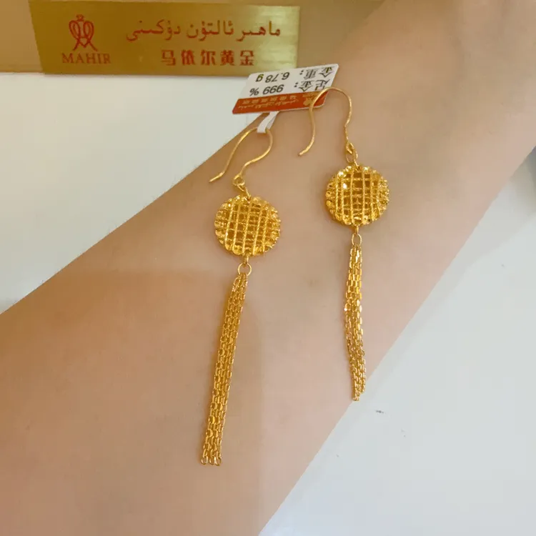 足金耳环6.78克（860/克）