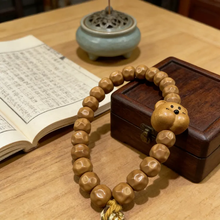 【雪宝专属】《猴头手持》手工定制全品无瑕奶酪屁桃高端文玩