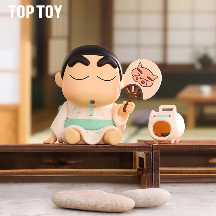 【TOPTOY】蜡笔小新夏日大作战系列手办盲盒摆件玩具可爱卡通周边