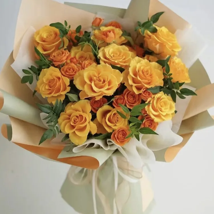 小花束 多种搭配送2张包装纸丝带自己搭配更有心意顺丰冷链发
