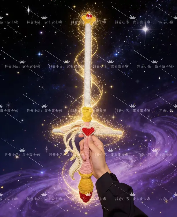 【皮卡】小樱魔法剑扭扭棒diy材料包手工魔法剑送女友驾车个人用品