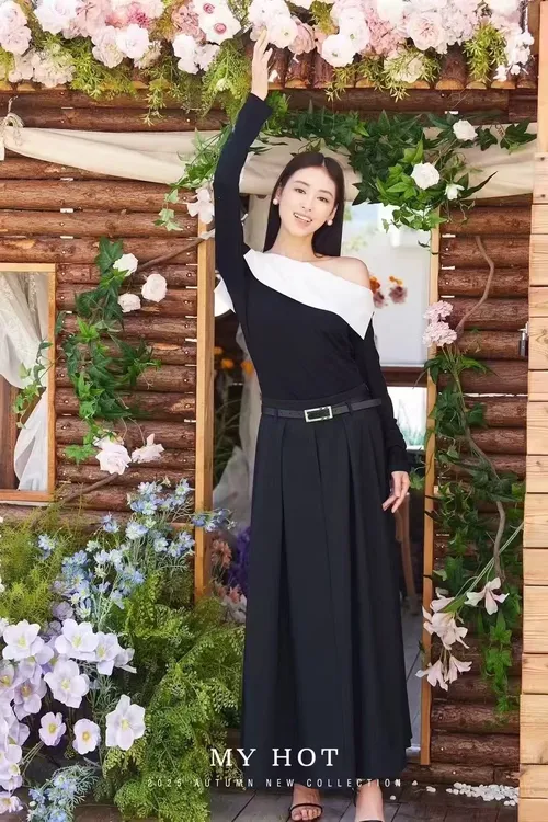 H314316180華家曼秋季新款法式优雅气质小衫