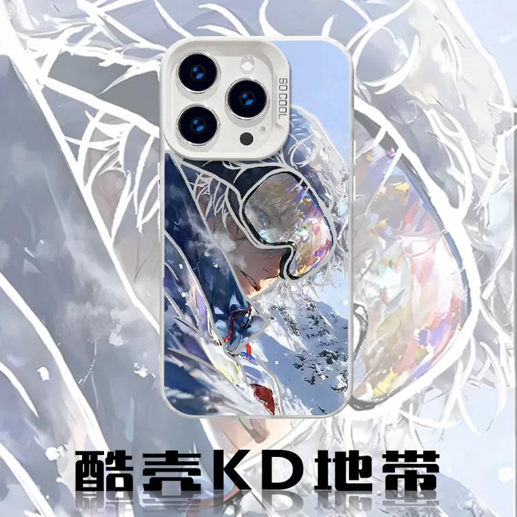 滑雪男孩-CYB潮图创意爆款适用苹果华为OPPO小米VIVO防摔手机壳