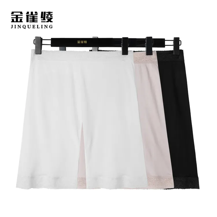 金雀绫100桑蚕丝打底裤夏季舒适薄款防走光打底裤K0031