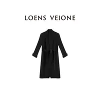 LOENS VEIONE/罗拉【鲲之梦境】澳洲羊绒修身大衣24CVDK0042Y