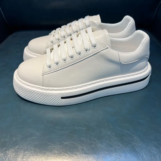 小白鞋男士休闲板鞋时尚百搭潮流韩版运动厚底春秋四季潮鞋