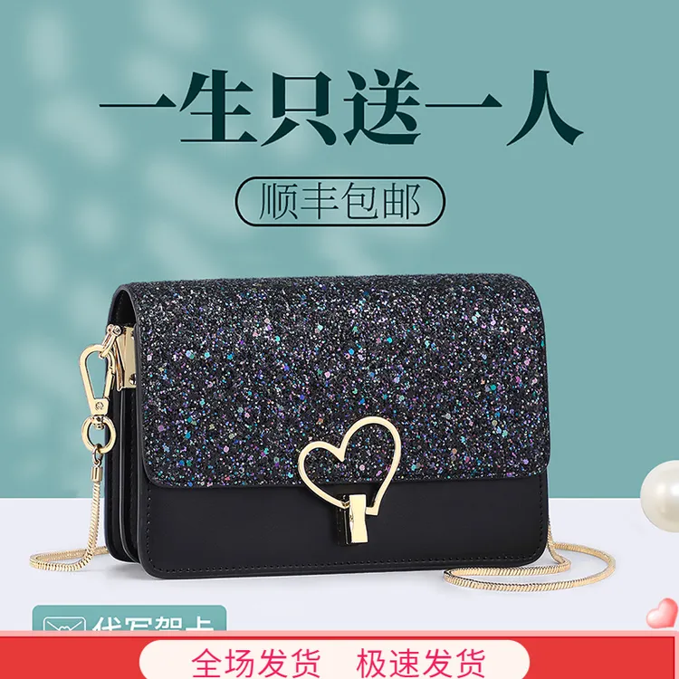 Calwan Keodh真皮包包女包上档次单肩斜挎包生日礼物送女友送老婆