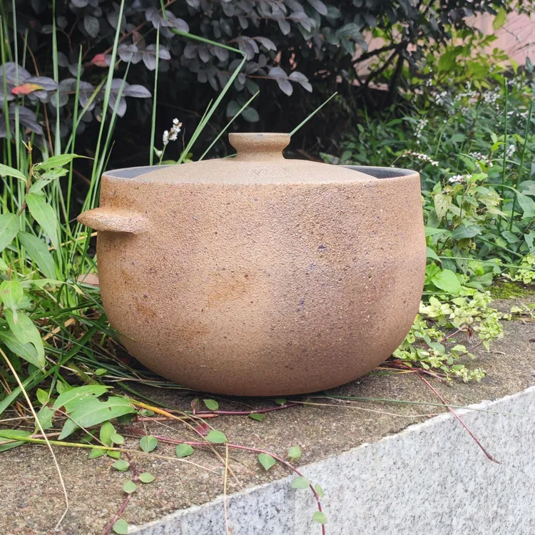 正宗雅安荥经砂锅养生传统土砂锅煲汤炖煮专用老式砂锅红平耳砂锅