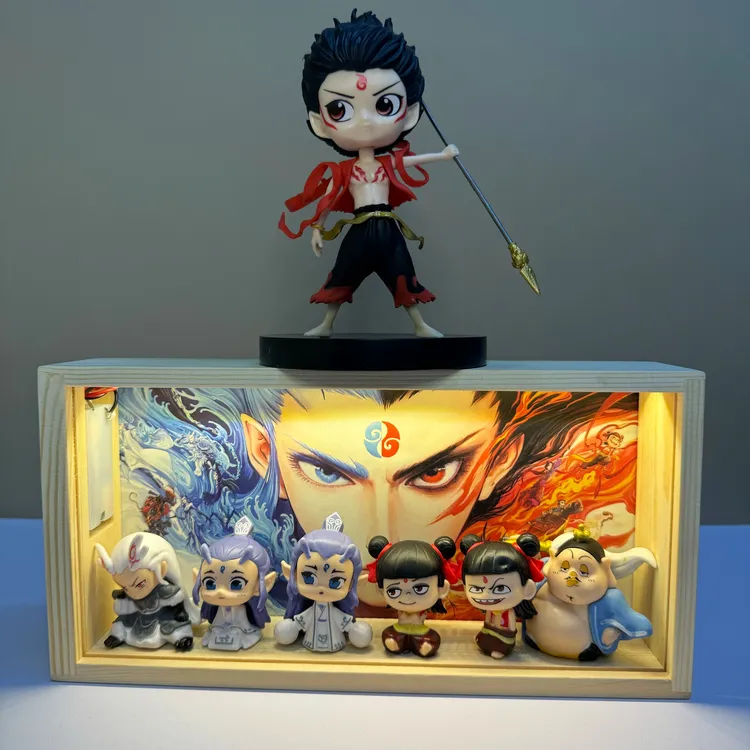 哪吒手办敖丙小夜灯毕业61六一儿童节礼物男孩生日礼物玩偶送男童