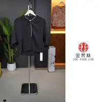 【半窗疏影】重工新中式中国风冰裂纹提花钉珠立领蝙蝠袖小衫