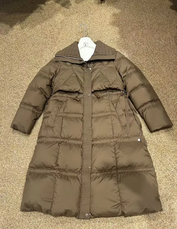 【PSX-0269】腰间抽绳长款羽绒服