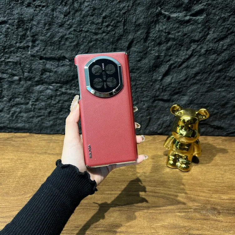 适用于华为matex7手机壳x7折叠屏保护套真皮双中轴磁吸DEL-AL20