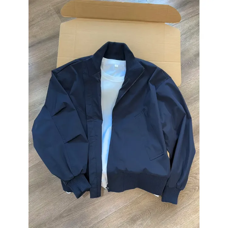 美式mal飞行员夹克外套男款秋季cleanfit廓形短款休闲情侣棒球服