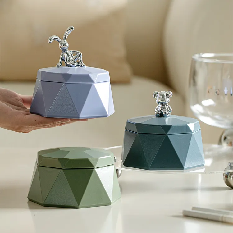 塑钢钻形款带盖防风易清洗烟灰缸厕所餐厅台球室家用卫生间办公桌