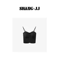 SHANG-JJ【拉链美背】25新款设计感百搭舒适亲肤美背吊带q131552p