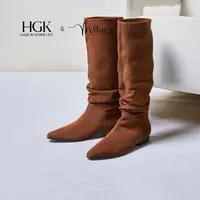 HGK2025冬季新款百搭时尚时装骑士长靴51722DG5
