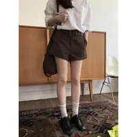 Hellooo Eat 美式复古显瘦休闲短裤EM3020