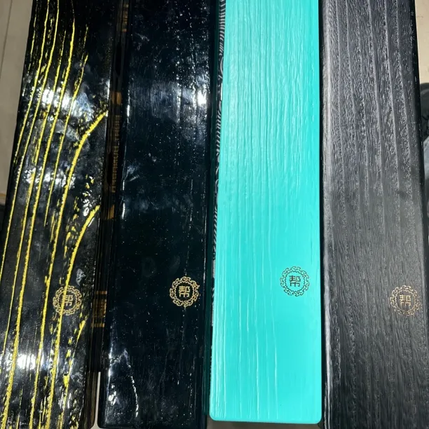 男人帮大漆加厚实木漂盒大容量20支漂左右 65cm