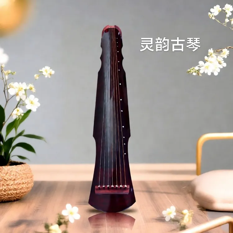 灵韵古琴，纯生漆专业演奏，高端品质伏羲式，蕉叶式，混沌式，仲尼式